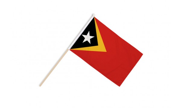 East Timor Hand Flags